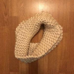 Handmade knitted scarf
